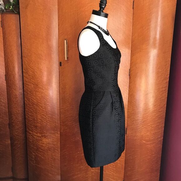 AMANDA UPRICHARD Black Mini Cocktail Dress L 38B - Picture 5 of 16